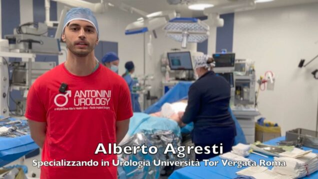 Testimonianza Dott. Alberto Agresti Specializzando Urologia UniversitÃ  di Tor Vergata