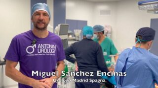 Testimonianza Prof. Miguel Sanchez Encinas Urologo Madrid English